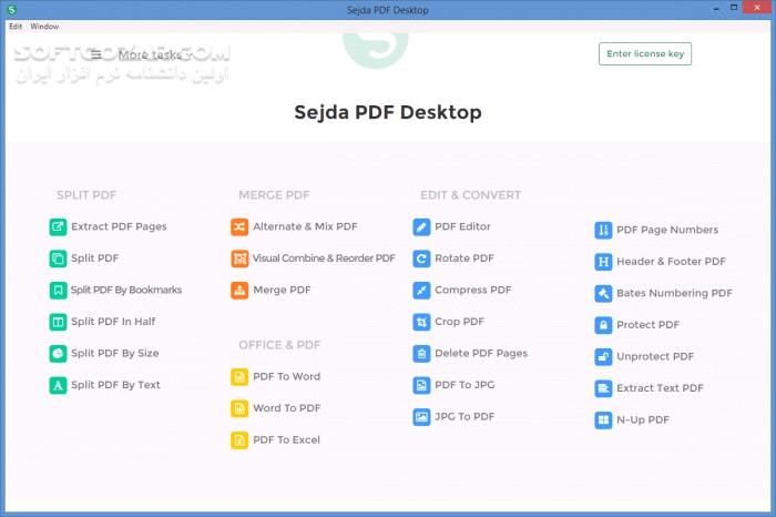 دانلود Sejda PDF Desktop Pro 7.6.12 - دانلود ویرایش  فایل های پی دی اف - سافت گذر