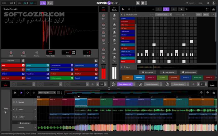 دانلود Serato Studio 2.3 (x64) - دانلود ساخت بیت موسیقی - سافت گذر
