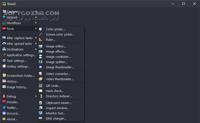 دانلود ShareX v14.0.1 - دانلود گرفتن عکس و فیلم از صفحه کامپیوتر - سافت گذر