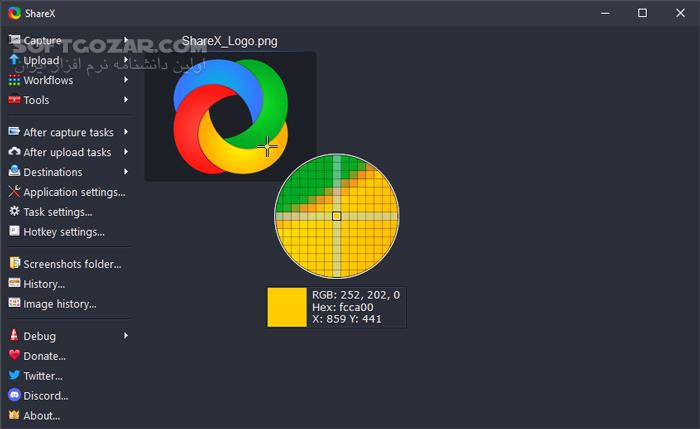 دانلود ShareX v14.0.1 - دانلود گرفتن عکس و فیلم از صفحه کامپیوتر - سافت گذر