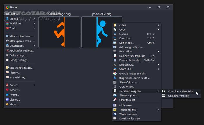 دانلود ShareX v14.0.1 - دانلود گرفتن عکس و فیلم از صفحه کامپیوتر - سافت گذر