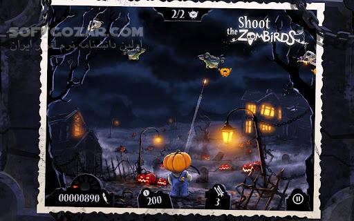 دانلود Shoot The Zombirds 1.14 for Android +2.3 - دانلود شکار زامبی های پرنده برای اندروید - سافت گذر