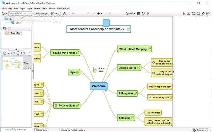 دانلود SimpleMind Pro 2.4.0 Build 6481 - دانلود نقشه ذهنی - سافت گذر