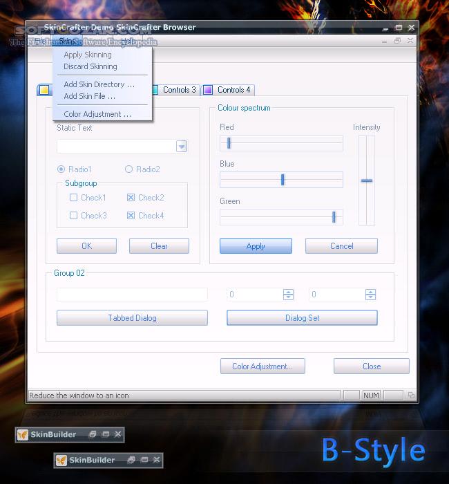 SkinCrafter for VS 2005 2008 2010 v3 5 0 0 x86 x64 3 7 1 for VS 2005 2008 تصاویر نرم افزار  - سافت گذر