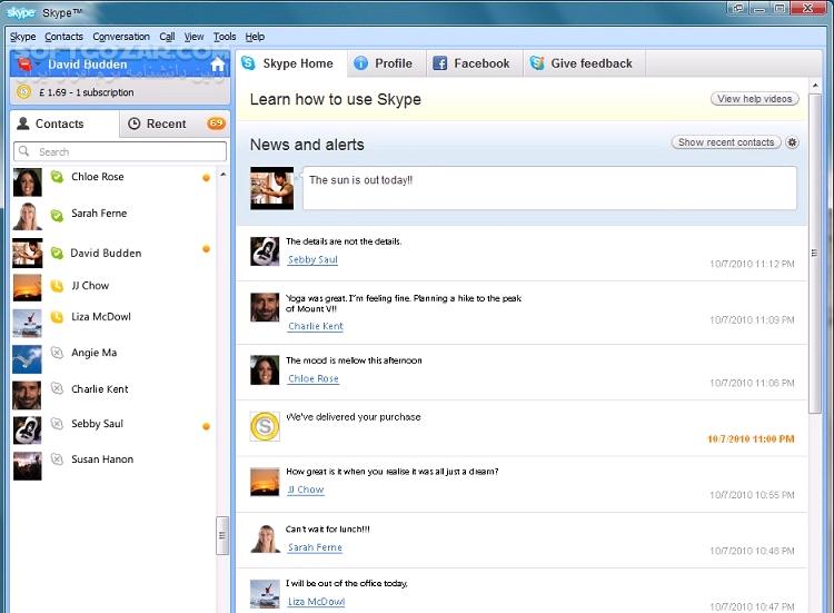 Skype 8 98 0 206 Win Mac Linux Portable تصاویر نرم افزار  - سافت گذر