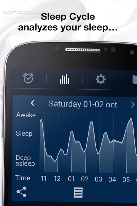 Sleep Cycle alarm clock 4 23 33 7738 for Android 6 0 تصاویر نرم افزار  - سافت گذر
