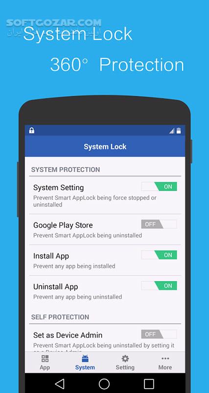 Smart AppProtect 2 Pro 6 5 5 for Android 2 3 تصاویر نرم افزار  - سافت گذر