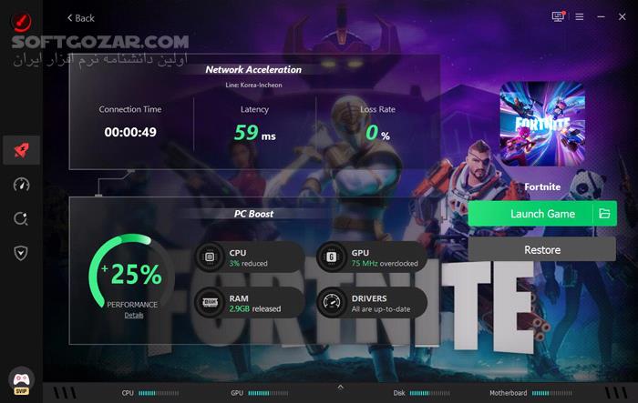 دانلود Smart Game Booster 6.0.0.1183 - دانلود بهینه‌سازی بازی در کامپیوتر - سافت گذر
