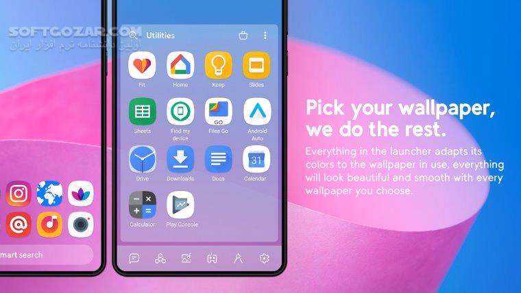 دانلود Smart Launcher 6 Build 6.5-024 Full + Plugins For Android +7.0 - دانلود اسمارت لانچر برای اندروید - سافت گذر