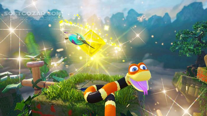 دانلود Snake Pass - دانلود بازی مار سه بعدی - سافت گذر