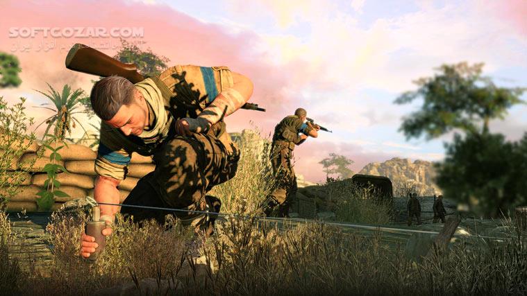 دانلود Sniper Elite III + Update v1.13 + v1.14 incl DLC - دانلود بازی تک‌تیرانداز حرفه‌ای 3  | دارای دی‌ال‌سی Target Hitler Hunt the Grey Wolf و 4 بسته‌ی افزایشی دیگر بصورت پیش‌فرض - سافت گذر
