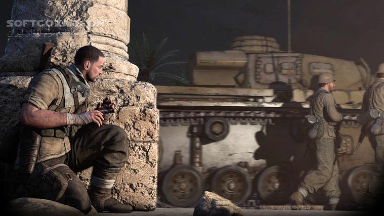 دانلود Sniper Elite III + Update v1.13 + v1.14 incl DLC - دانلود بازی تک‌تیرانداز حرفه‌ای 3  | دارای دی‌ال‌سی Target Hitler Hunt the Grey Wolf و 4 بسته‌ی افزایشی دیگر بصورت پیش‌فرض - سافت گذر