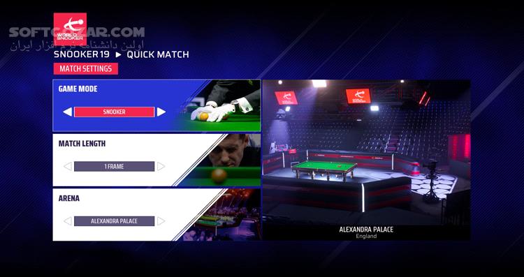 دانلود Snooker 19 - دانلود بازی بیلیارد اسنوکر - سافت گذر