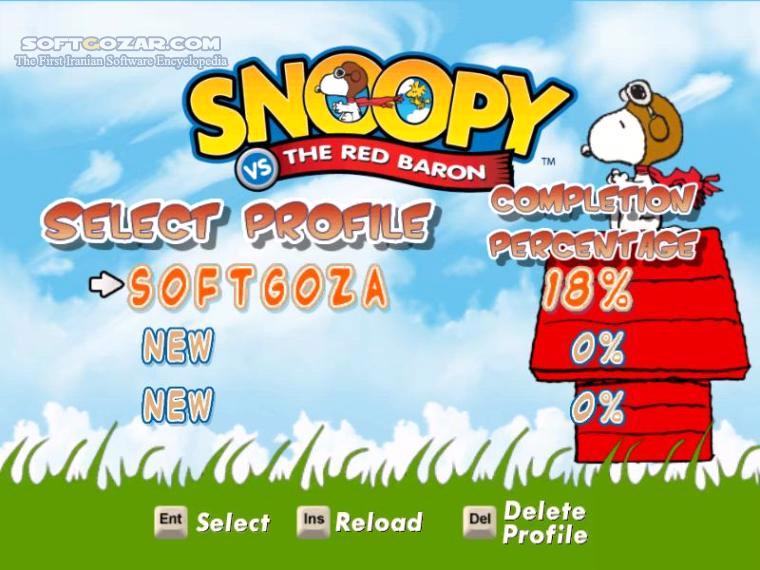 دانلود Snoopy vs the Red Baron - دانلود بازی اسنوپی و شنل قرمزی - سافت گذر