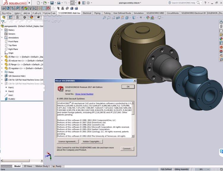 دانلود SolidWorks 2017 SP5 Premium x64 - دانلود سالیدورک - سافت گذر