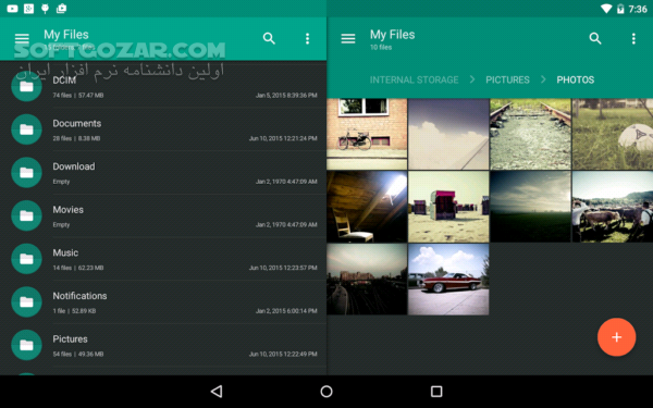 دانلود Solid Explorer 2.8.60 for Android +4.4 - دانلود فایل منیجر سالید اکسپلورر برای اندروید - سافت گذر