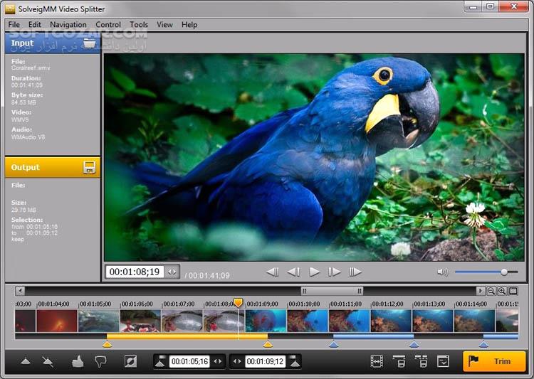 دانلود SolveigMM Video Splitter 8.1.2410.31 Broadcast Edition / Business 7.6.2209.30 - دانلود برش فیلم حرفه ای و آسان - سافت گذر