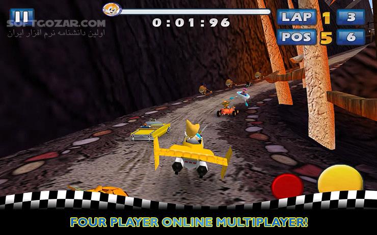 دانلود Sonic & SEGA All-Stars Racing 1.0.1 for Android - دانلود بازی پیست مسابقه سونیک برای اندروید - سافت گذر