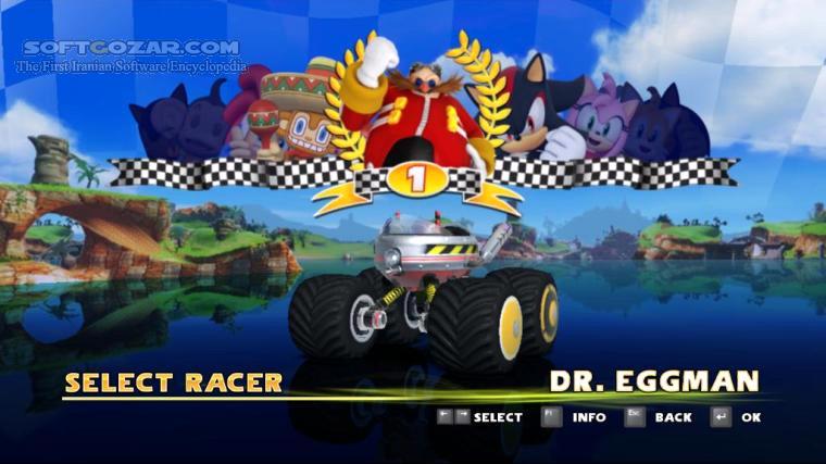 دانلود Sonic and All Stars Racing Transformed + Update 2 - دانلود بازی سونیک و سگا مسابقه ستارگان - سافت گذر