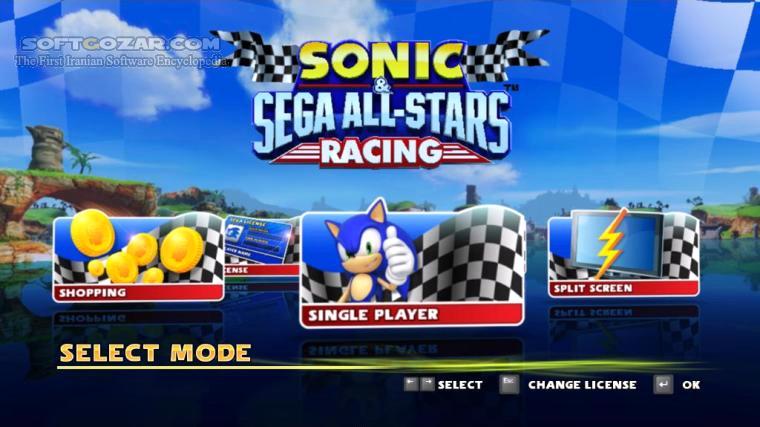دانلود Sonic and All Stars Racing Transformed + Update 2 - دانلود بازی سونیک و سگا مسابقه ستارگان - سافت گذر