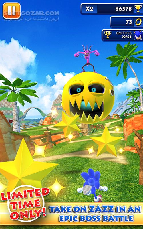 دانلود Sonic Dash 8.2.0 / Sonic Dash 2 3.10.0 for Android +4.0 - دانلود مجموعه بازی های سونیک برای اندروید - سافت گذر