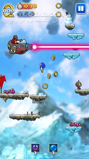 دانلود Sonic Jump 2.0.3 for Android +2.3 - دانلود بازی جدید سونیک برای تمامی پردازنده های گرافیکی برای اندروید - سافت گذر
