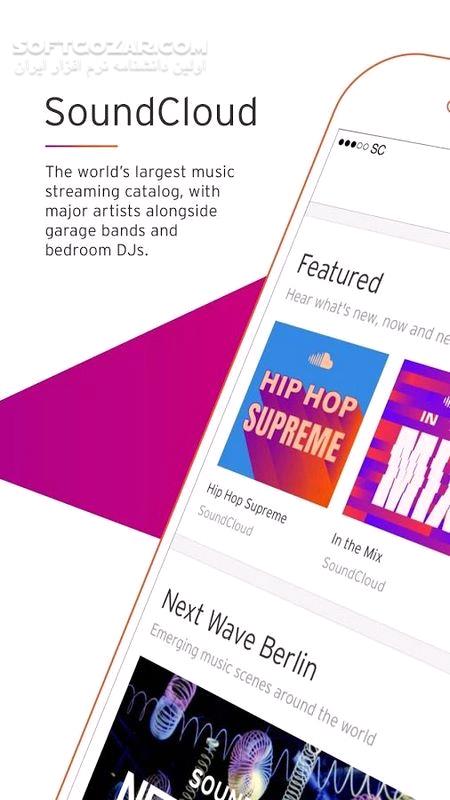 دانلود SoundCloud Music & Audio 2025.03.25 For Android +8.0 - دانلود ساند کلاد برای اندروید - سافت گذر