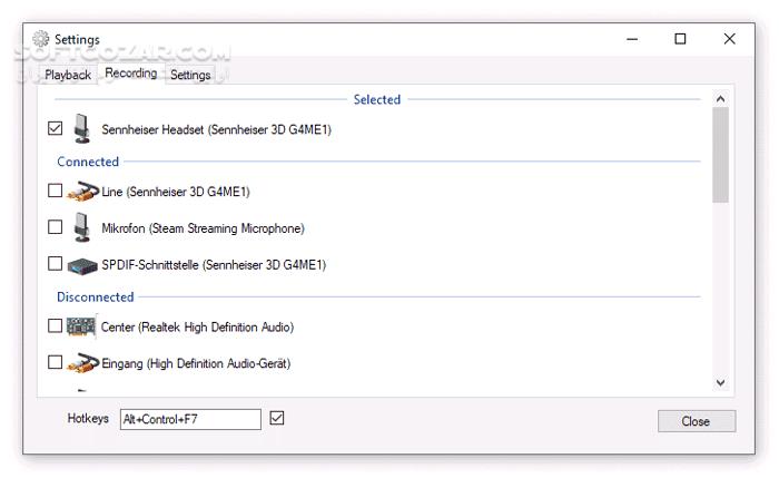 دانلود SoundSwitch 6.13.0.0 - دانلود تنظیمات صدا در ویندوز - سافت گذر