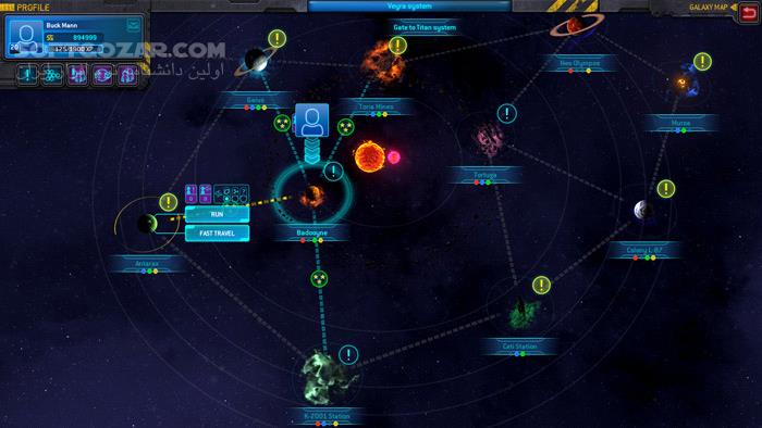 دانلود Space Run Galaxy - دانلود بازی فرار فضایی کهکشان - سافت گذر