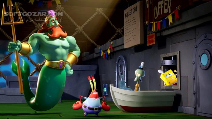 دانلود SpongeBob SquarePants: Titans of the Tide - دانلود بازی باب اسفنجی برای کامپیوتر - سافت گذر