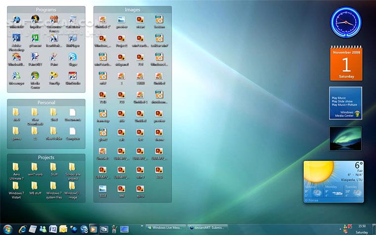 دانلود Stardock Fences 5.89 - دانلود نرم افزار دسته بندی و مرتب سازی آیکون های دسکتاپ - سافت گذر
