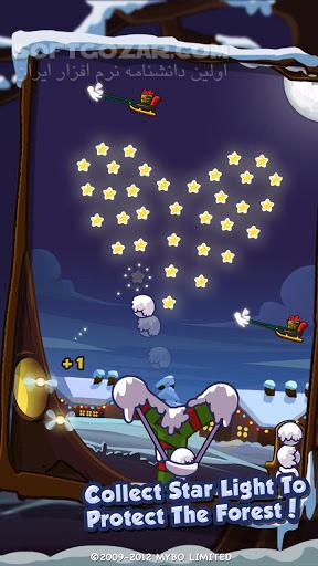 دانلود Starry Nuts 1.5.9 for Android +2.2 - دانلود بازی پرتاب گلوله برف برای اندروید - سافت گذر