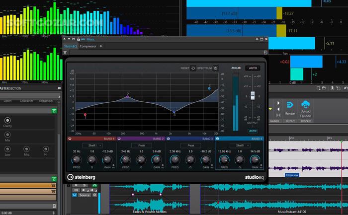 دانلود Steinberg WaveLab Cast v2.0.21 - دانلود ساخت و ویرایش پادکست - سافت گذر