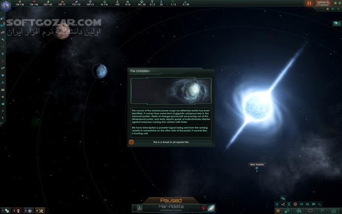 دانلود Stellaris: Cosmic Storms - دانلود بازی استلاریس - سافت گذر