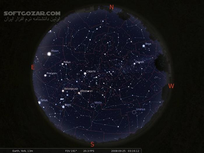 دانلود Stellarium 25.2 (x64) - دانلود ستاره شناسی - سافت گذر