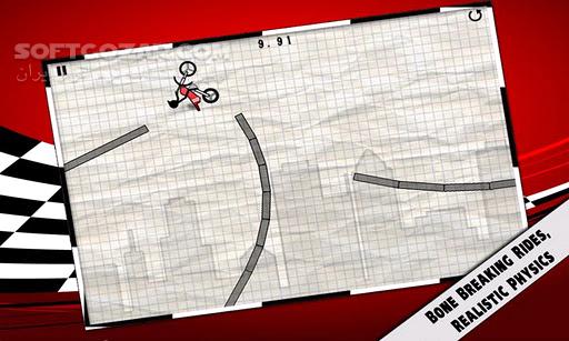 دانلود Stick Stunt Biker 1 v5.1 / Stick Stunt Biker 2 v2.3 for Android +2.2 - دانلود موتور سواری و کنترل آن با سنسور برای اندروید - سافت گذر