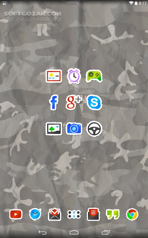 دانلود Sticko 3.1 for Android +4.0 - دانلود 2465 آیکون برای اندروید - سافت گذر