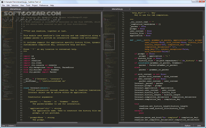 دانلود Sublime Text 4 Build 4189 / macOS - دانلود ساب لایم تکست - سافت گذر