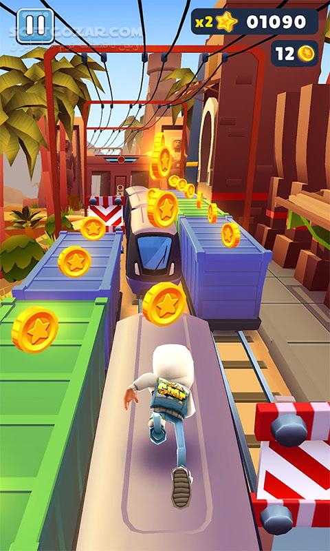 دانلود Subway Surfers 3.38.2 for Android +6.0 - دانلود بازی دونده مترو برای اندروید - سافت گذر