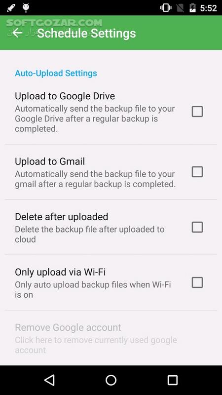 دانلود Super Backup & Restore 2.4.03 for Android +5.0 - دانلود سوپر بکاپ برای اندروید - سافت گذر