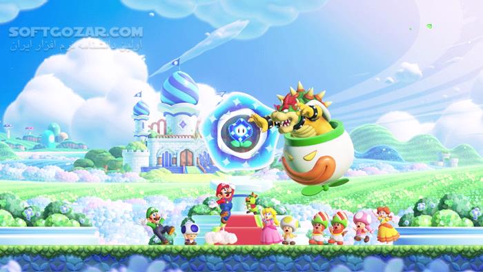 دانلود Super Mario Bros. Wonder - دانلود بازی بازی سوپر ماریو برای کامپیوتر - سافت گذر