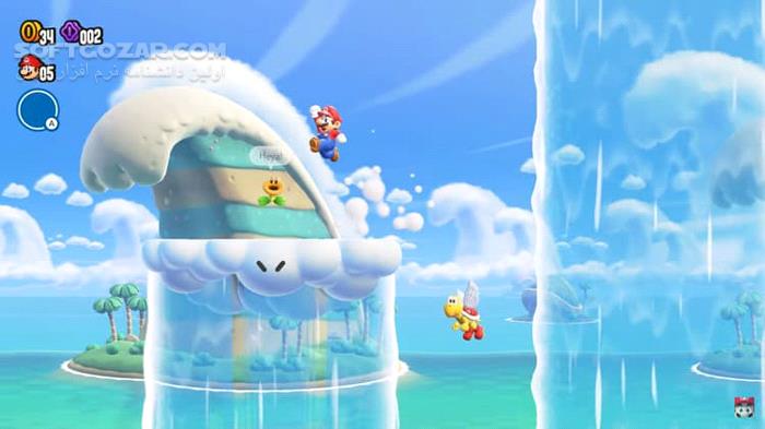 دانلود Super Mario Bros. Wonder - دانلود بازی بازی سوپر ماریو برای کامپیوتر - سافت گذر
