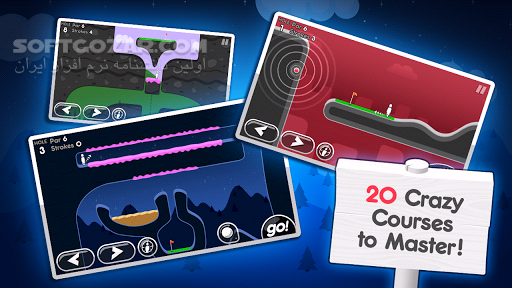 دانلود Super Stickman Golf 3 v1.7.22 for Android +4.0 - دانلود استیکمن گلف باز برای اندروید - سافت گذر