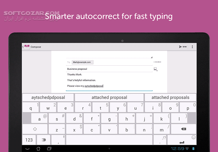 SwiftKey Keyboard Emoji 9 10 10 5 for Android 5 0 تصاویر نرم افزار  - سافت گذر