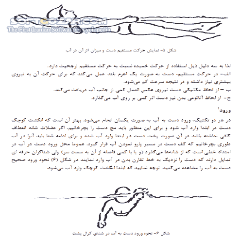 دانلود آموزش شنا - دانلود کتاب آشنایی با تکنیکها ی انواع شنا - سافت گذر