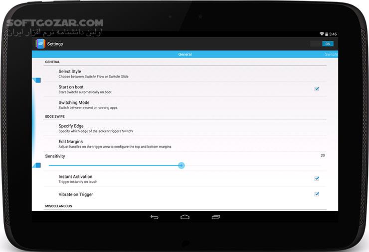 دانلود Switchr PRO 5.0 for Android - دانلود حرکت میان برنامه ها برای اندروید - سافت گذر