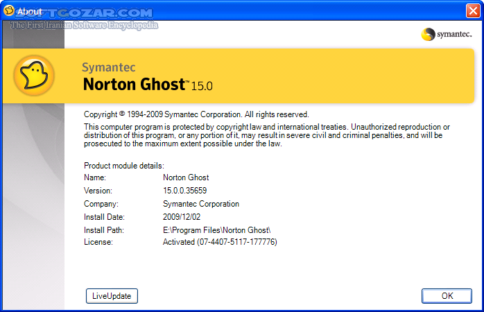 دانلود Symantec Norton Ghost 15.0.1.36526 SP1 /Symantec Backup Exec 2015 14.2 / Symantec Ghost 12.0.0.11531 BootCD - دانلود قوی‌ترین نرم افزار بکاپ و بازگردانی اطلاعات سیستم - سافت گذر