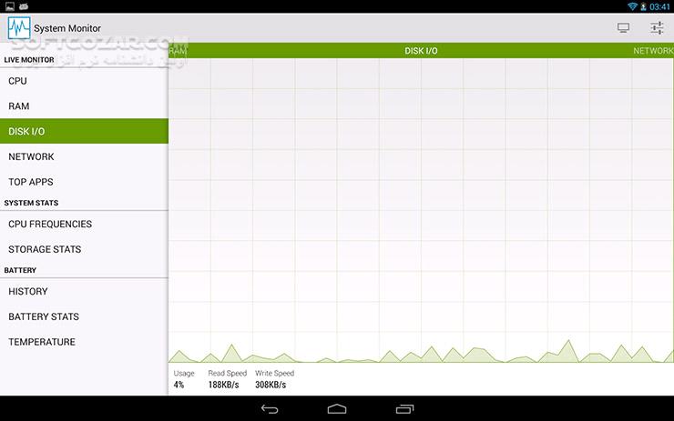 دانلود System Monitor 8.2.2 for Android +4.0 - دانلود مانتیور سیستم عامل برای اندروید - سافت گذر