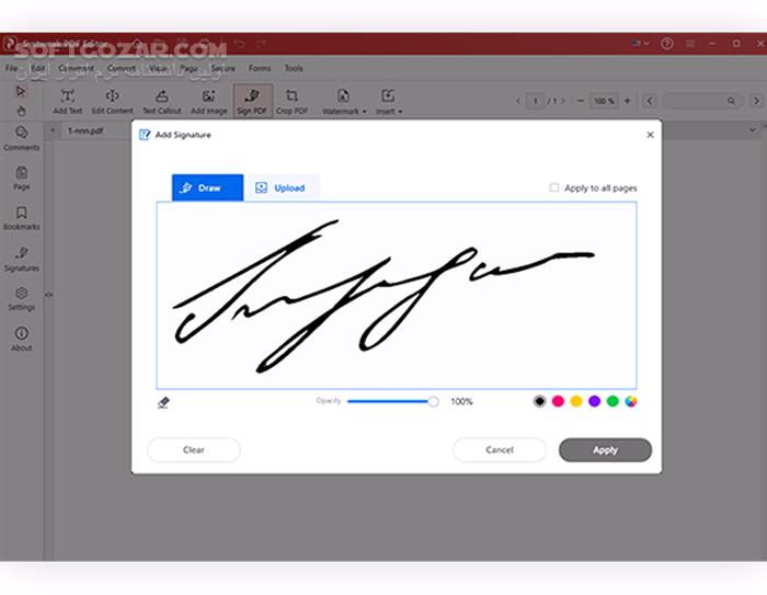دانلود Systweak PDF Editor 1.0.0.4462 - دانلود ویرایش مستقیم فایل‌های پی‌دی‌اف - سافت گذر