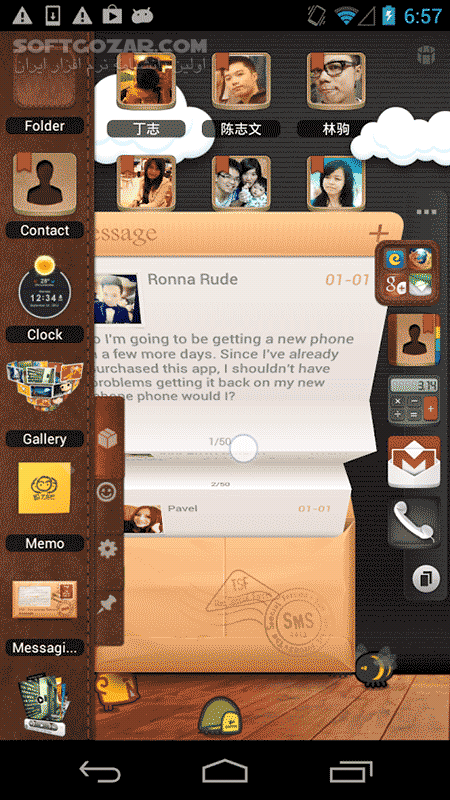 دانلود TSF Shell 3D Launcher Prime 3.9.4 for Android +2.2 - دانلود لانچری بسیار زیبا به همراه تمامی پلاگین ها برای اندروید - سافت گذر